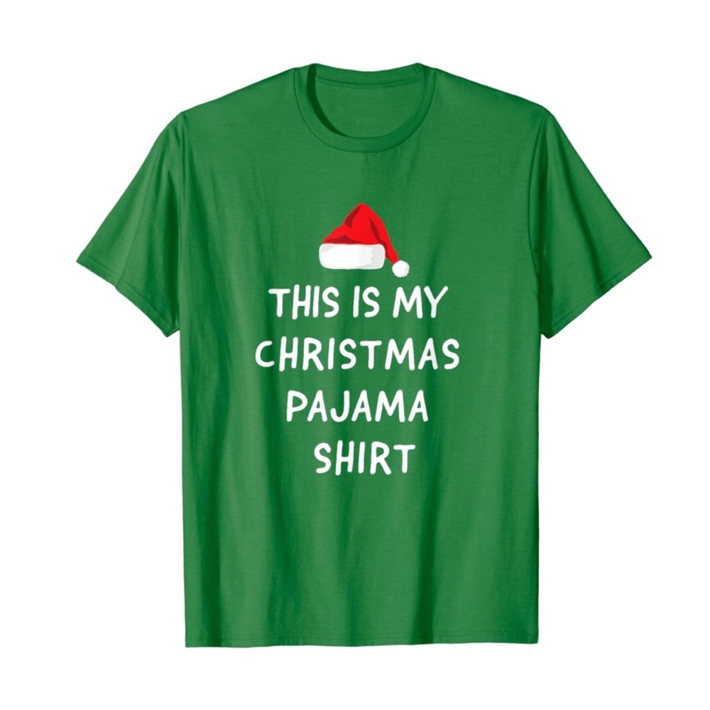 This Is My Christmas Pajama Shirt Funny Family T-Shirt